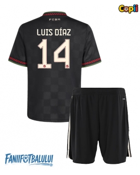 Bayern Munich Luis Diaz #14 Echipament de Fotbal Replică 2025-26 Copii Treilea (+ Șorturi)